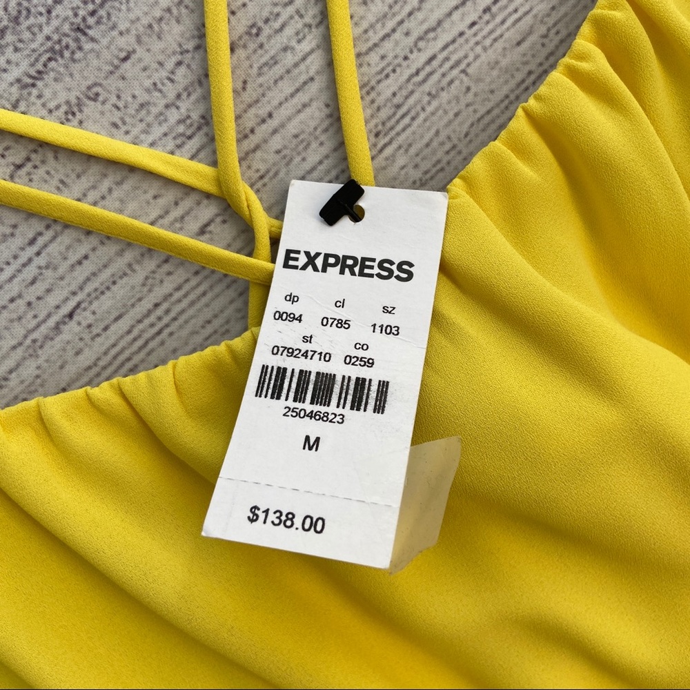 EXPRESS Color Block Maxi Dress - Picture 5 of 12